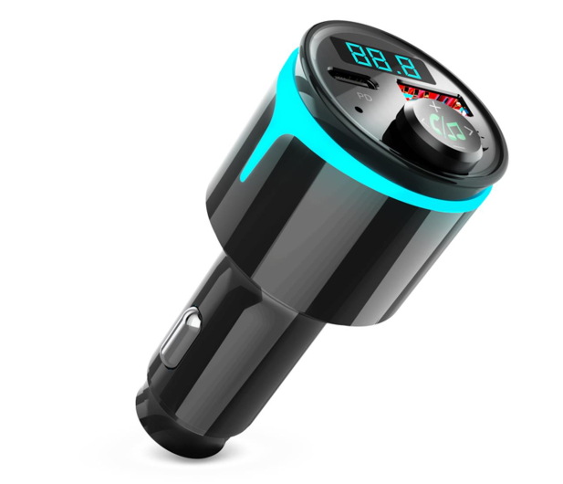 XBLITZ X650 zestaw głośnomówiący z transmiterem FM - 1332042 - zdjęcie